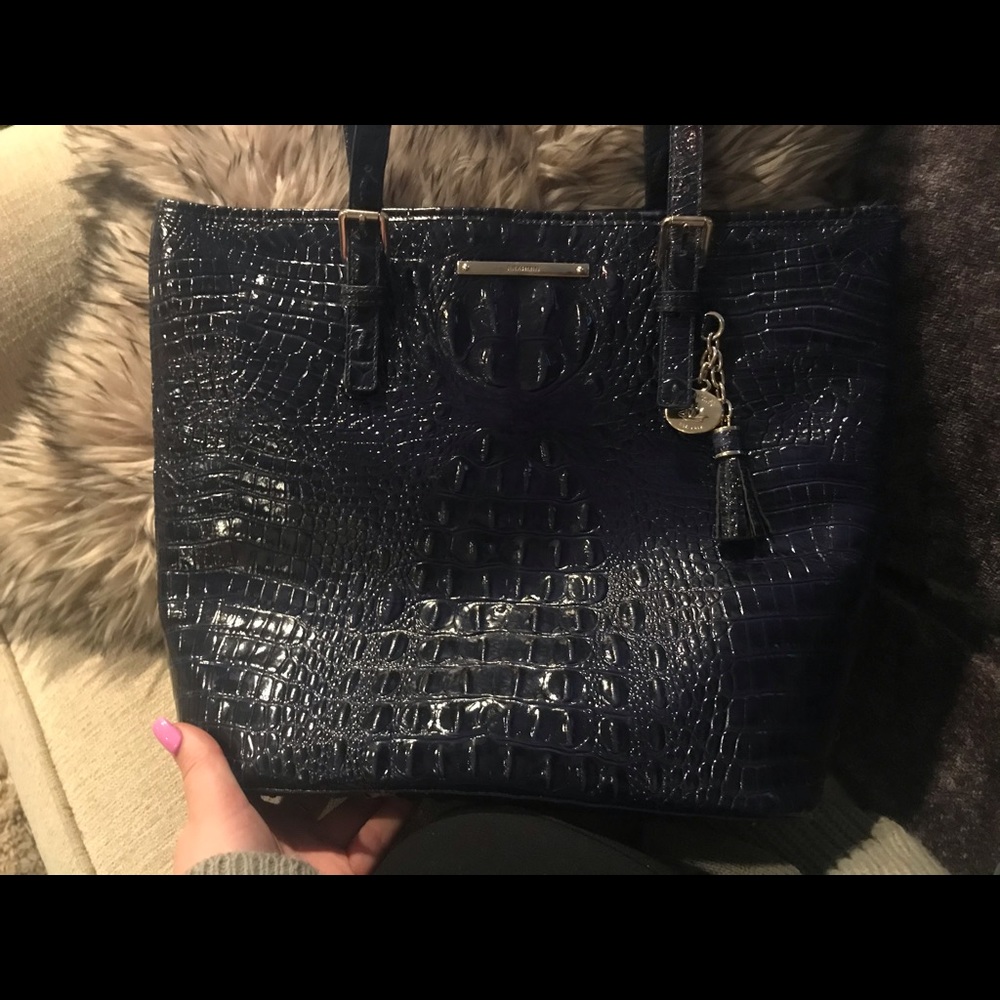 “Ink”  Asher Melbourne Tote  Brahmin